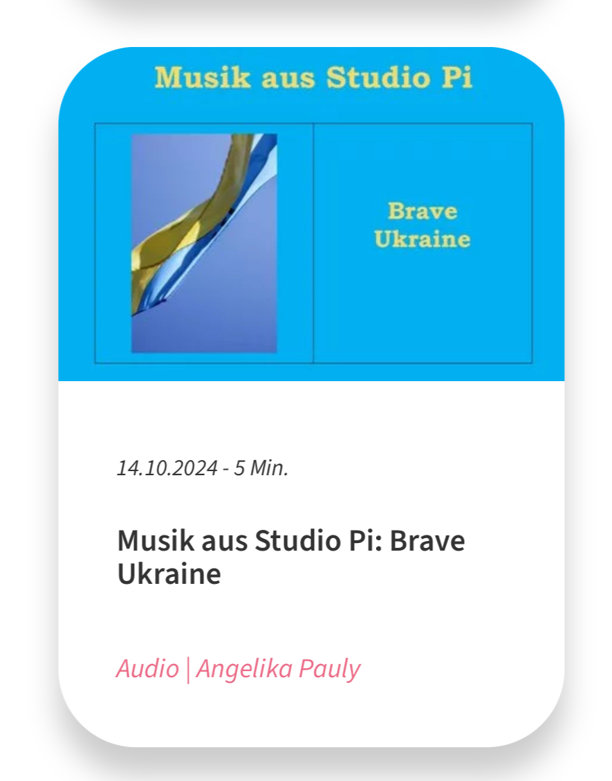 Musik aus Studio Pi - Brave Ukraine