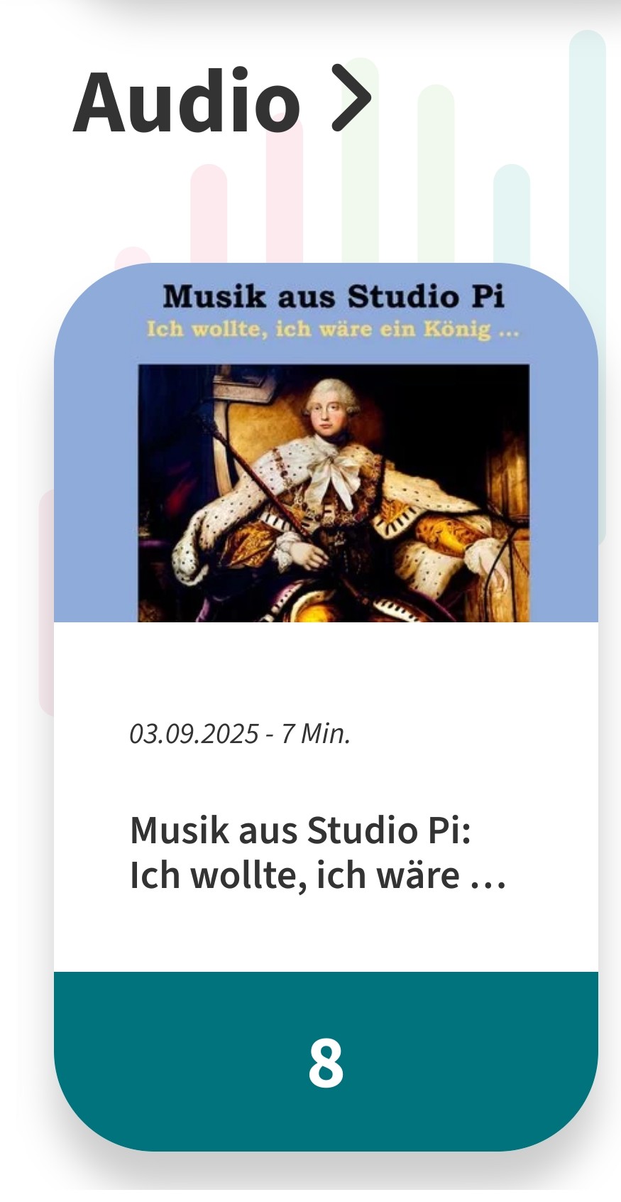Ich wollte, ich wäre ein König