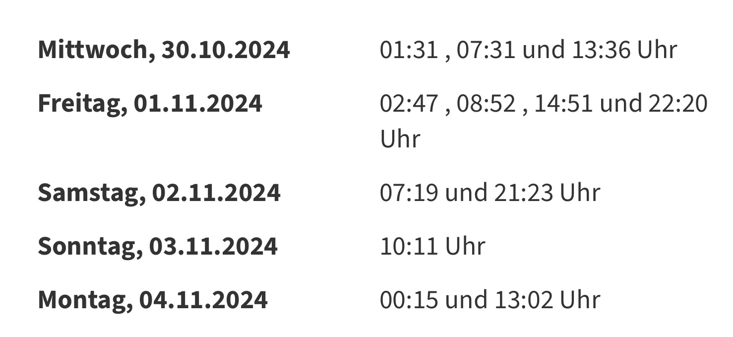 Sendetermine Heimweh 28. KW