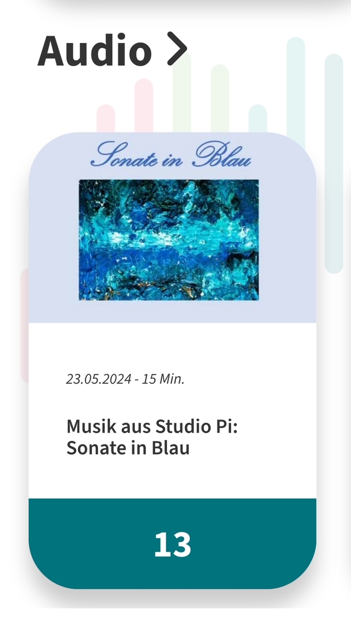 Musik aus Studio Pi - Sonate in Blau